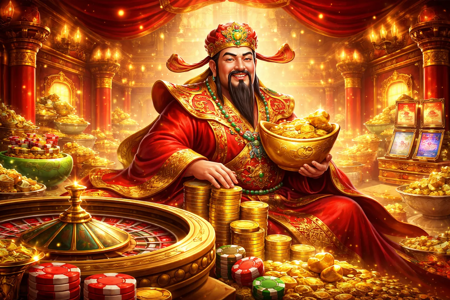 Hình ảnh game bắn cá i88bet với nhiều cá và vàng bạc